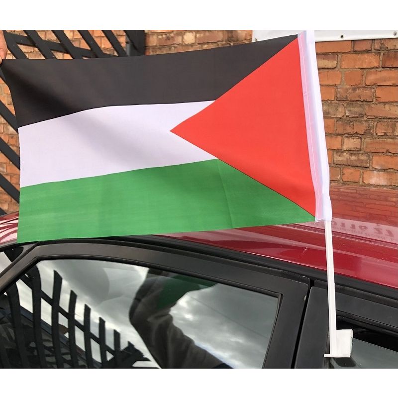 Palestine Car Flag