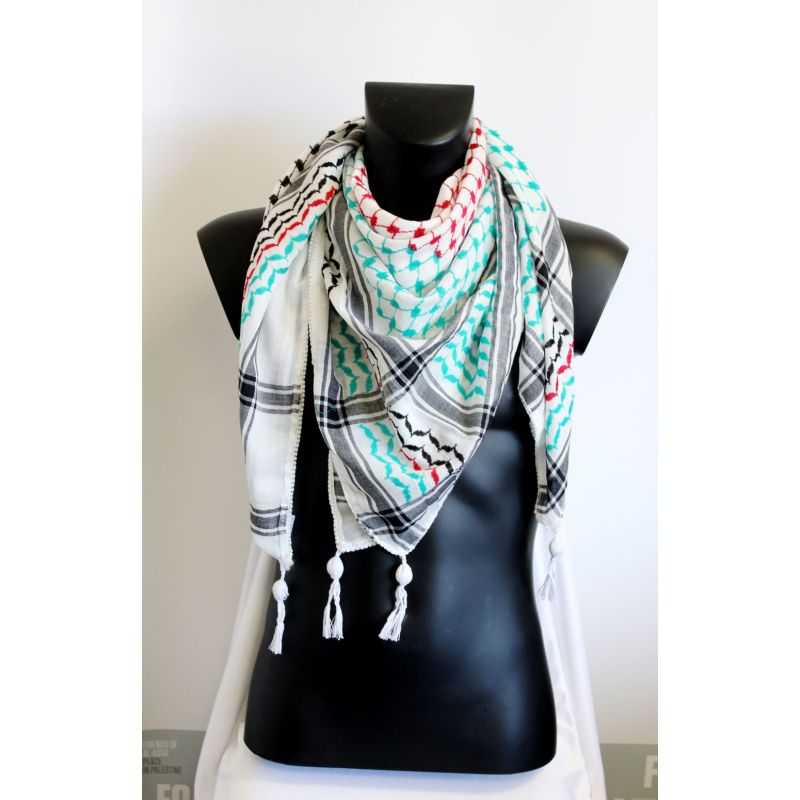 Keffiyeh Made in Palestine in Ardna Style