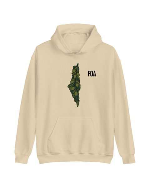 Olive Tree - Palestine Map - Hoodie