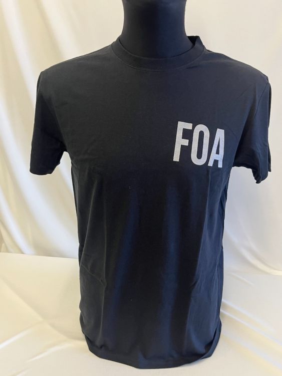 FOA Branded T-Shirt-Black-Medium