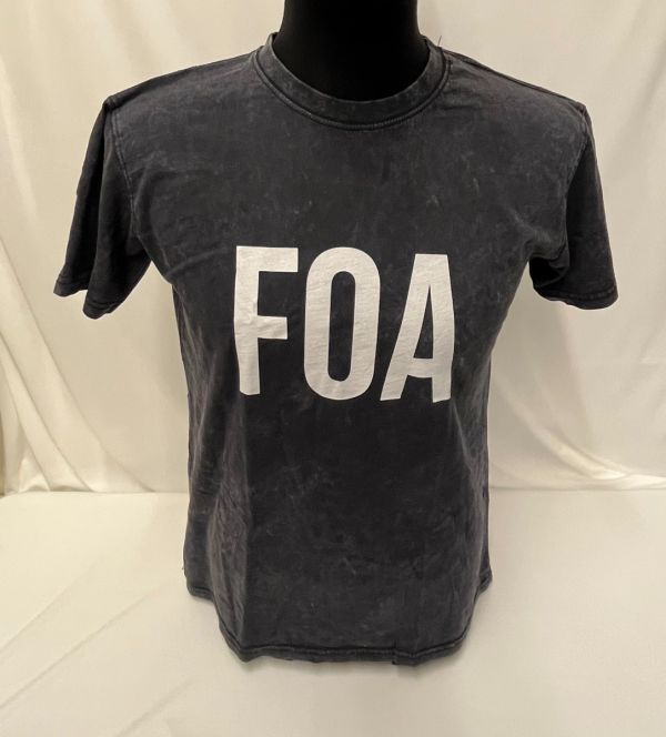 FOA Branded T-Shirt-Burnout-Medium