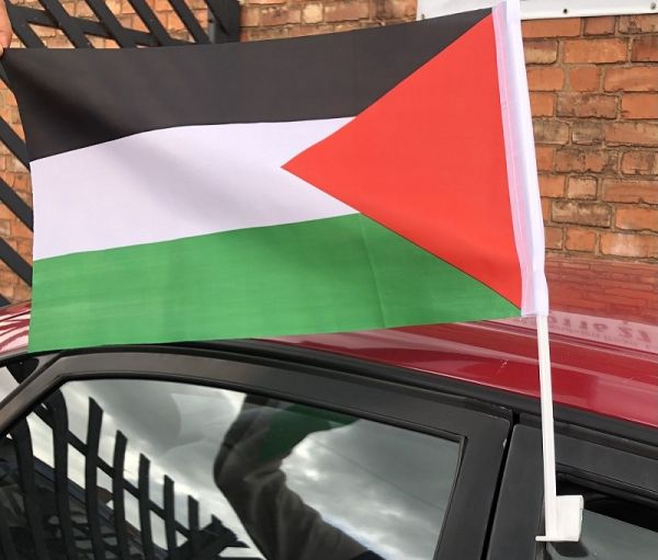 Palestine Car Flag