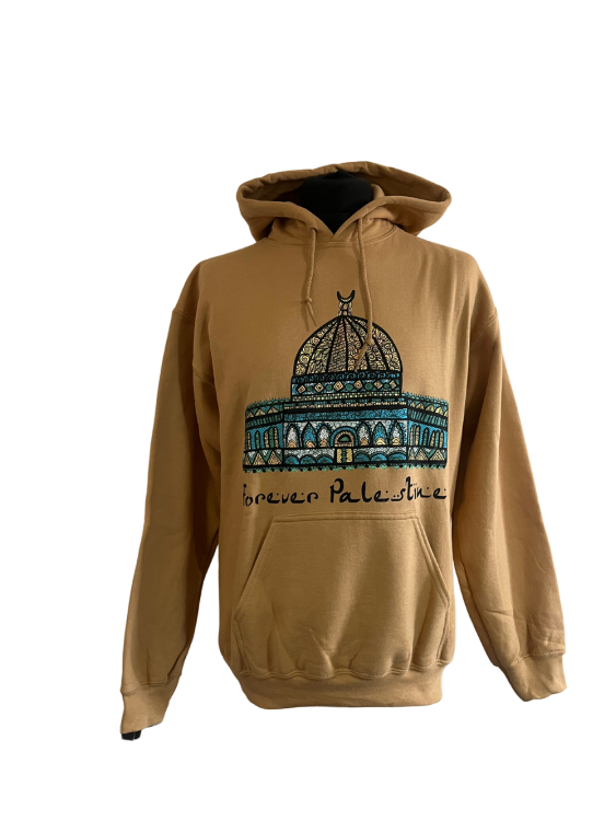 Dome of the Rock - Forever Palestine - Hoodie-Sand-X Large