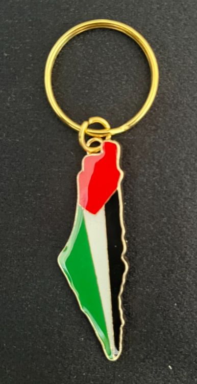 Palestine Map Key Rings-Pal