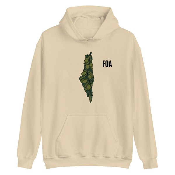 Olive Tree - Palestine Map - Hoodie