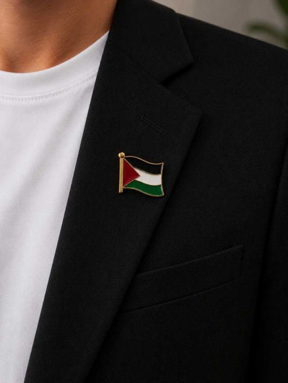 Palestine Flag Badge