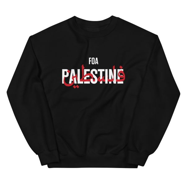 Palestine Fillistin - Adult Jumper in Black