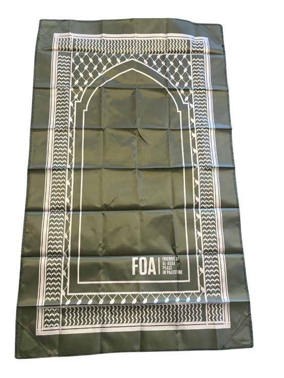 Travel Prayer Mat - In Khakhi Green