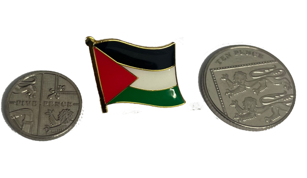 Palestine Flag Badge