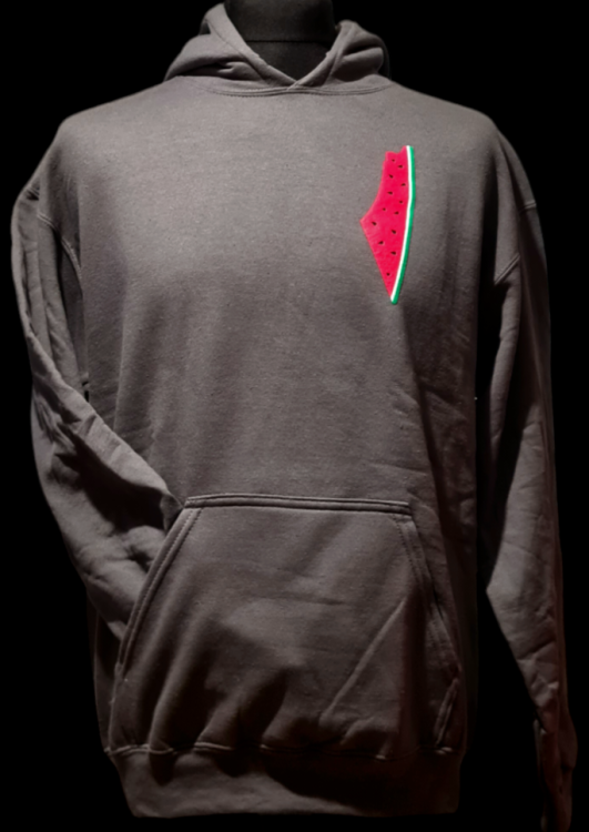 Watermelon Map - Adult Hoodie