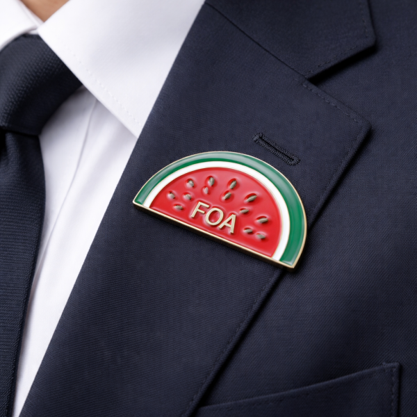 Palestine Watermelon Pin Badge (Metal)