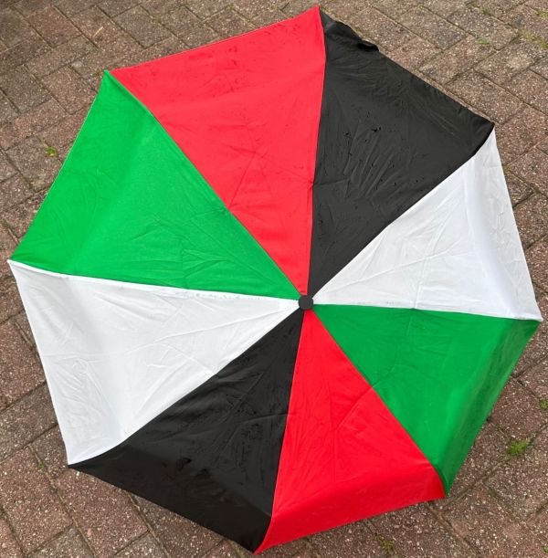 Palestine Flag Colour Umbrella