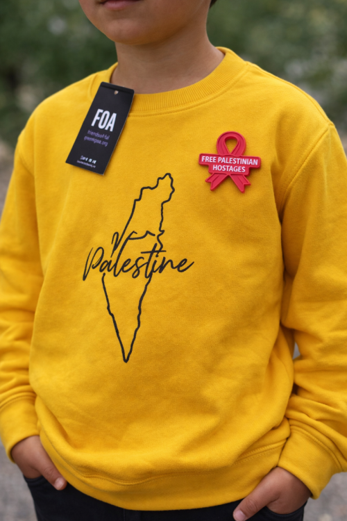 Free Palestine - Map Outline - Child Jumper